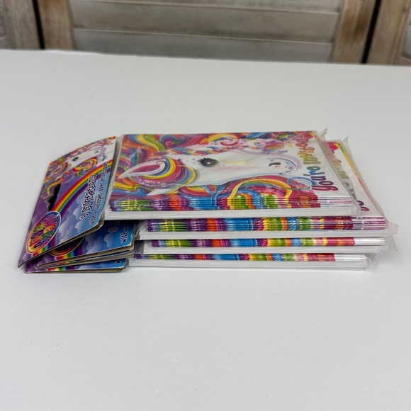 4 Packs of Lisa Frank Unicorn Rainbow Invitation Cards & Envelopes Birthday Y2K - Picture 5 of 6